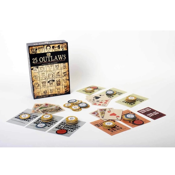 Old West Poker Outlaws Board Games - Picture 4 of 4